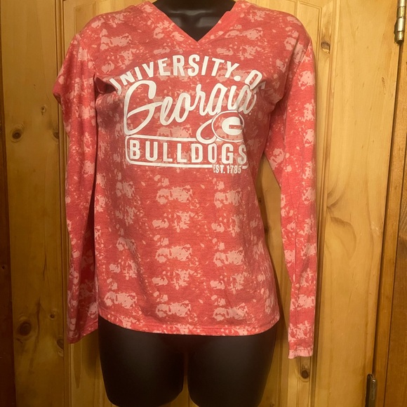 University of Georgia hoodie t-shirt - Picture 1 of 4